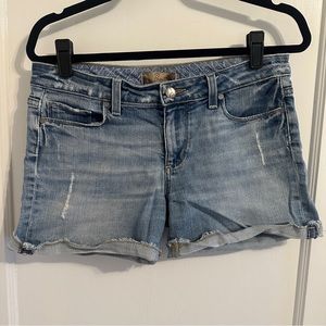 Paige Jimmy Jimmy Denim Shorts, 27